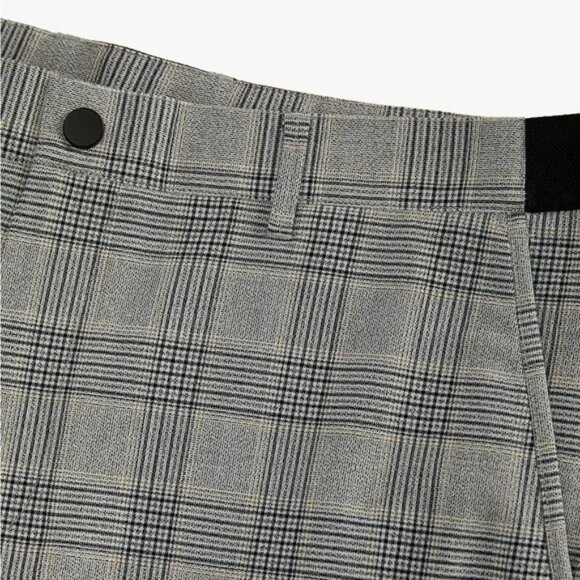NWT Zara Gray Checked Print Slim Fit The Driver Chinos, Size Small - Picture 7 of 10